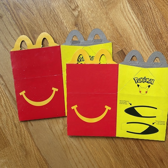 2/$15 - 2 McDonalds POKÉMON HAPPY MEAL BOXES - Picture 4 of 9
